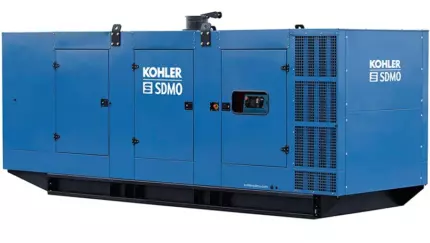 Генератор SDMO KD800-E в кожухе