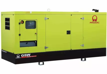 Генератор Pramac GSW 170 D в кожухе