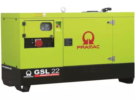 Генератор Pramac GSL 30 D в кожухе